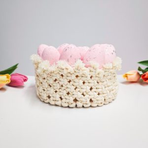 Kreativni set: Makrame košarica (za početnike i napredne)